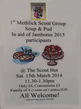 2014-02-Feb- Scouts Soup-Sweet